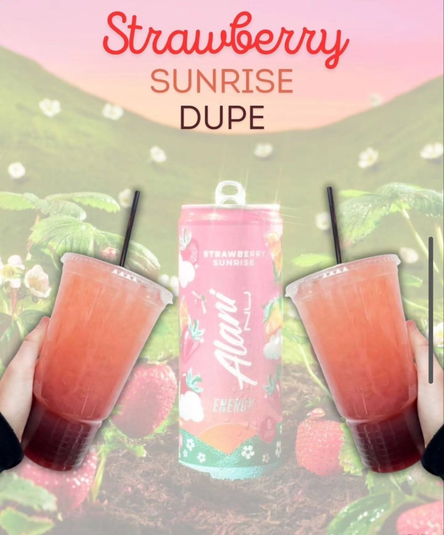 Alani Dupe-Strawberry Sunrise